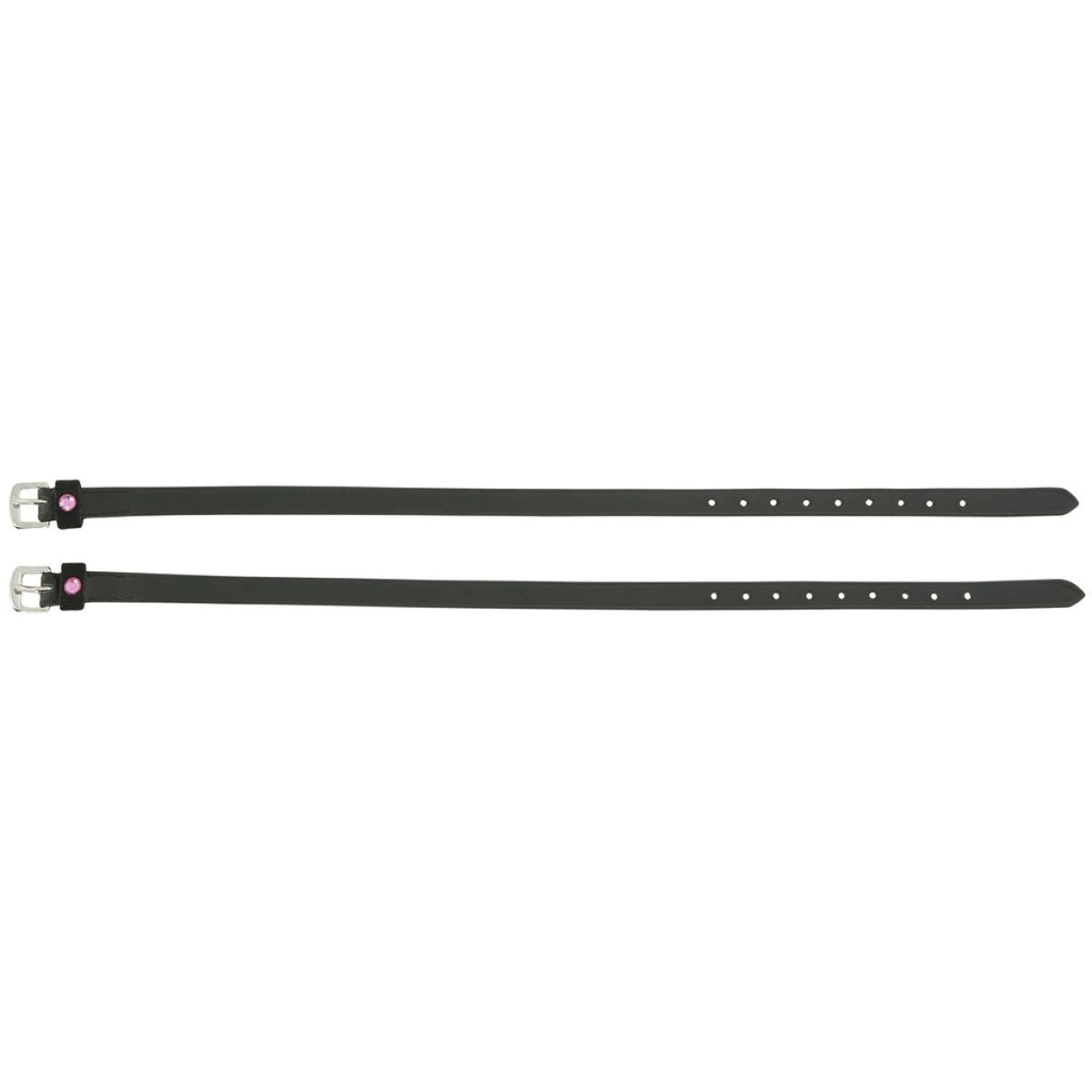 Norton Correas para espuelas Pro Solitaire Negro/Rosa