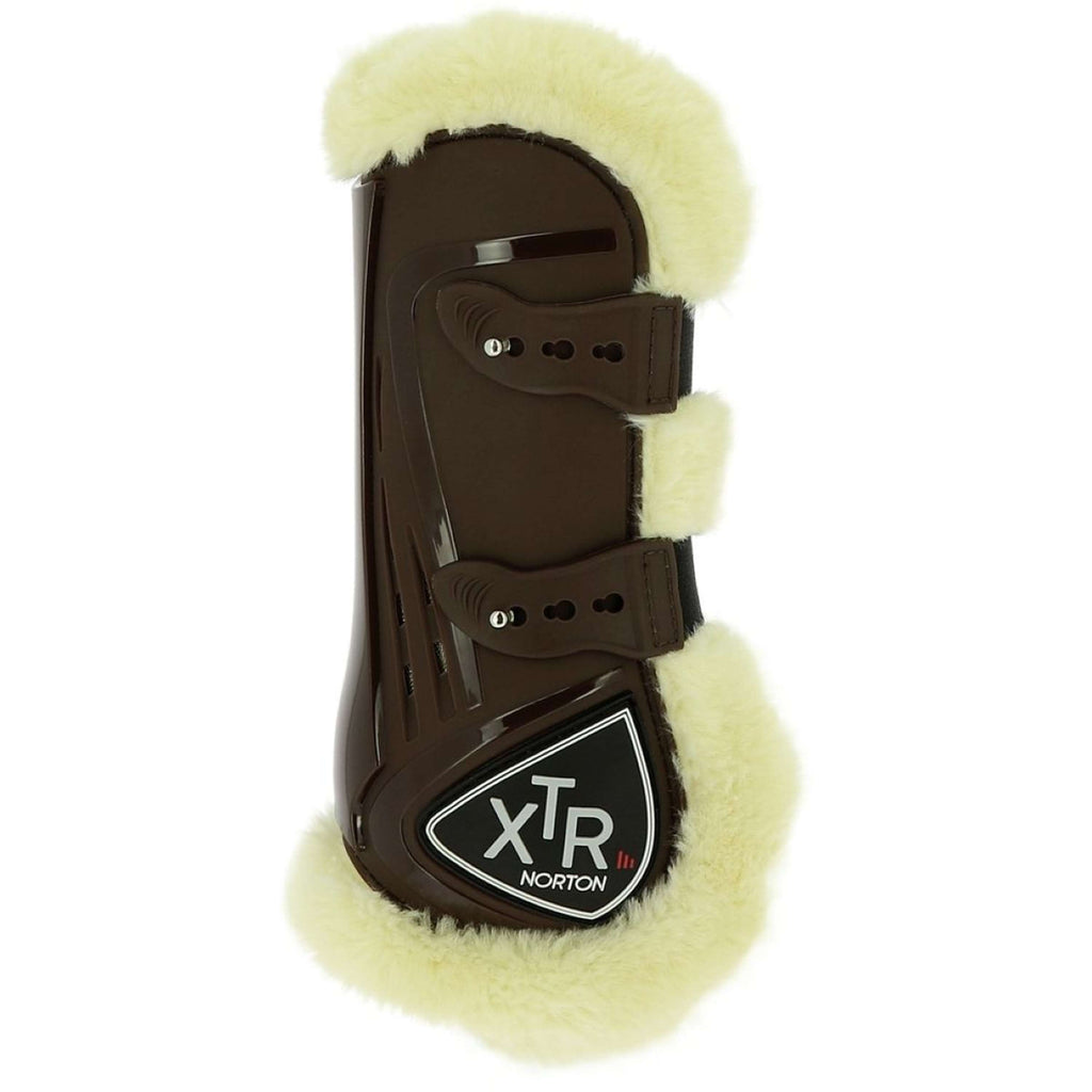 Norton Protectores de tendones XTR Sheepskin Marron