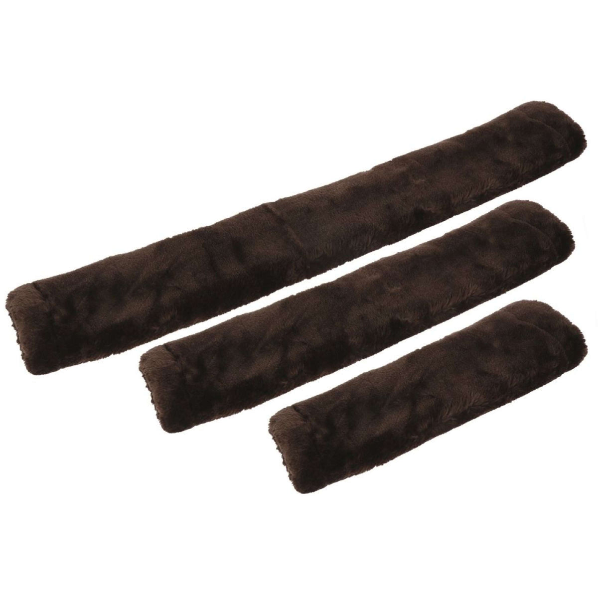EQUITHÈME Cubierta de Piel para Cincha Teddy Marron