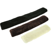 EQUITHÈME Cubierta de Piel para Cincha Teddy Ecru