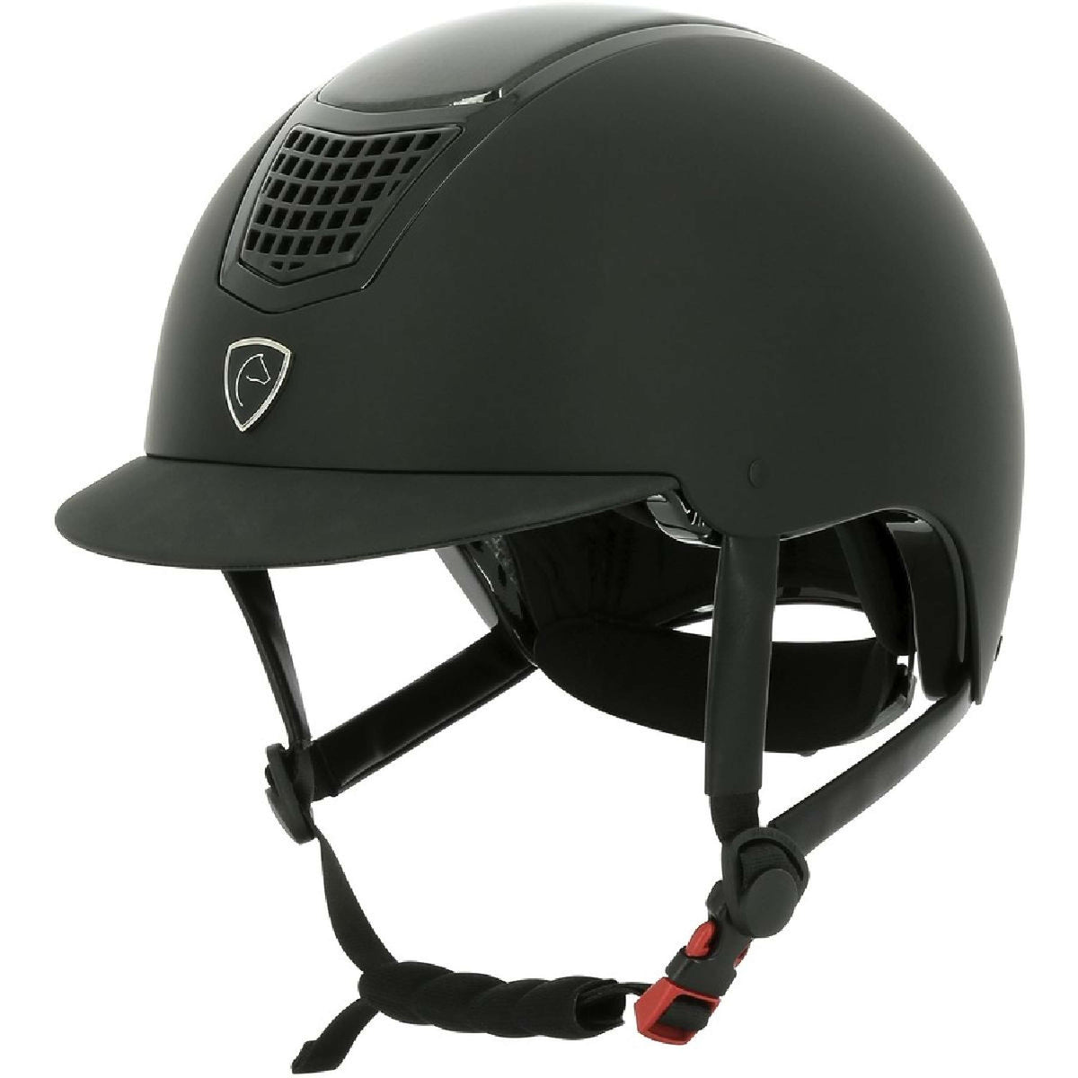 EQUITHÈME Casco Airy Negro/Carbono