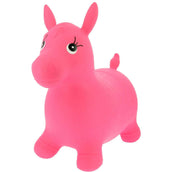 Equi-kids Pelota saltarina Horse Rosa neon