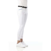 EQUITHÈME Pantalón de Equitación Lars Rodilleras de Silicona Hombre Blanco