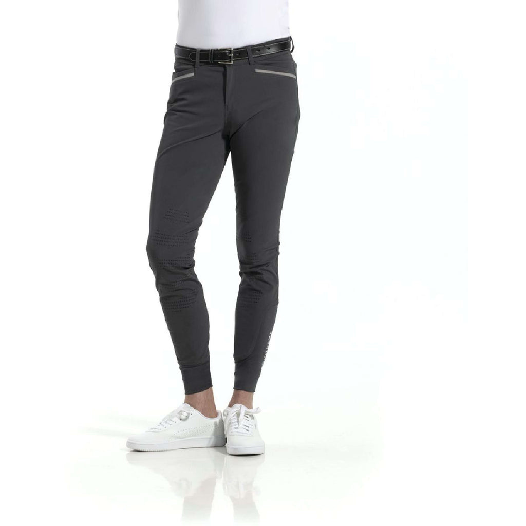 EQUITHÈME Pantalón de Equitación Georg Hombres Antracita