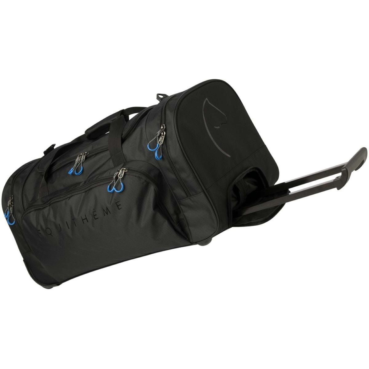 EQUITHÈME Bolso Sport con Ruedas Negro