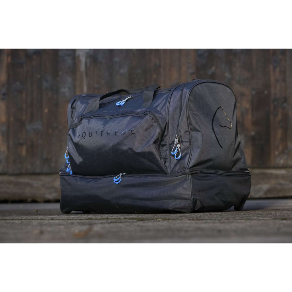 EQUITHÈME Bolsa de Viaje Sport Español: Grande Negro