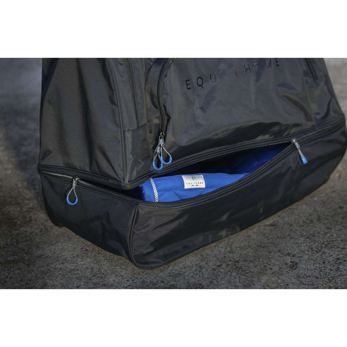 EQUITHÈME Bolsa de Viaje Sport Español: Grande Negro