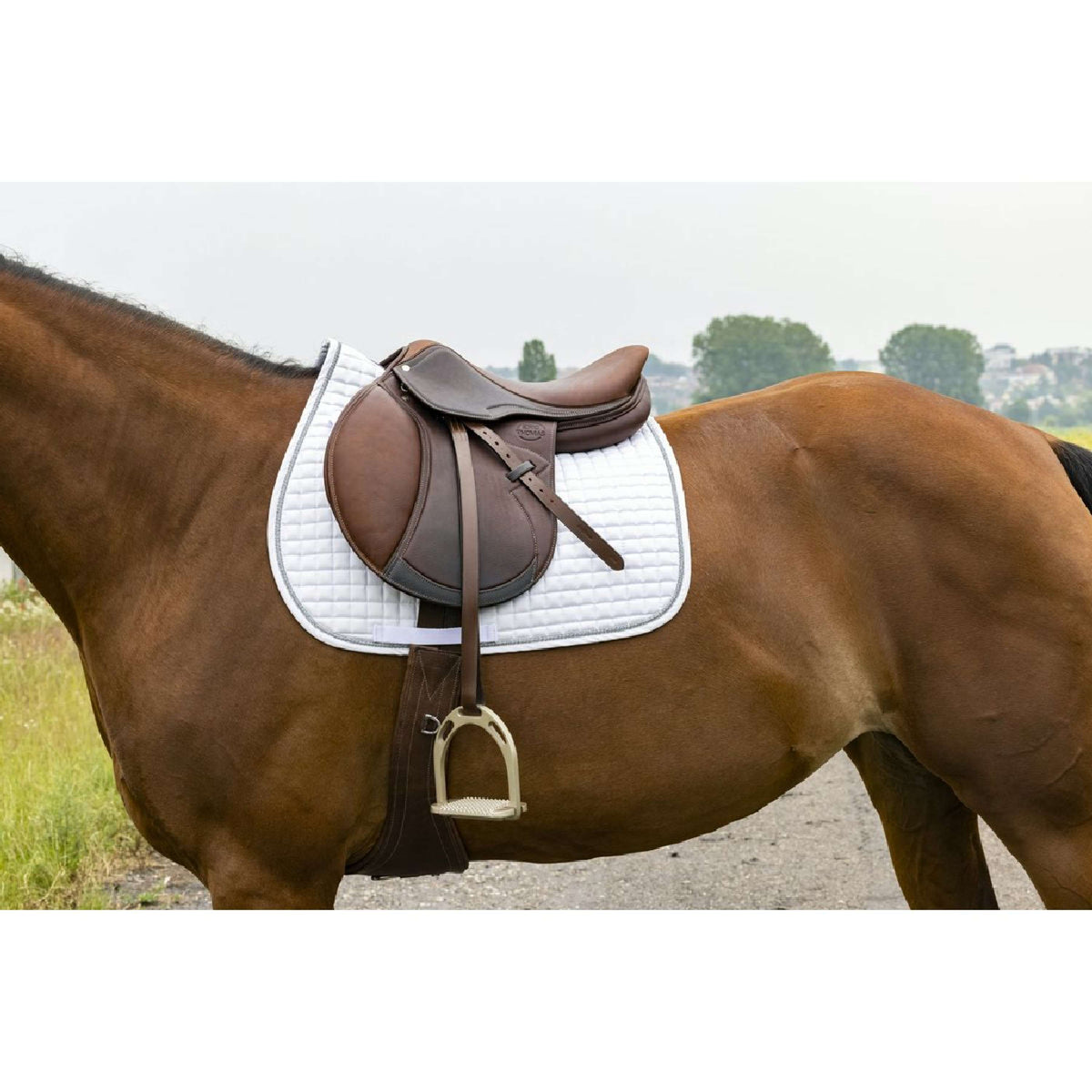 Riding World Mantilla Girly Blanco