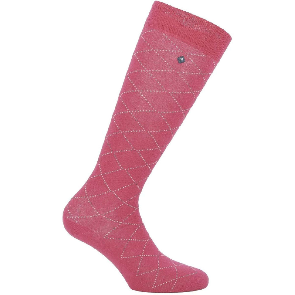 EQUITHÈME Calcetines Résille Fuchsia