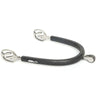 Metalab Espuelas De Rueda De 4mm Con Revestimiento De Goma