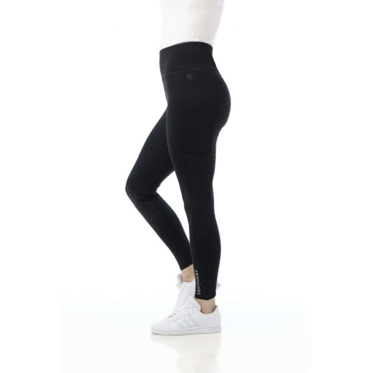 EQUITHÈME Legging de Equitación Lyly Negro