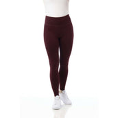 EQUITHÈME Legging de Equitación Lyly Rojo oscuro