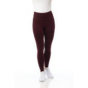 EQUITHÈME Legging de Equitación Lyly Rojo oscuro
