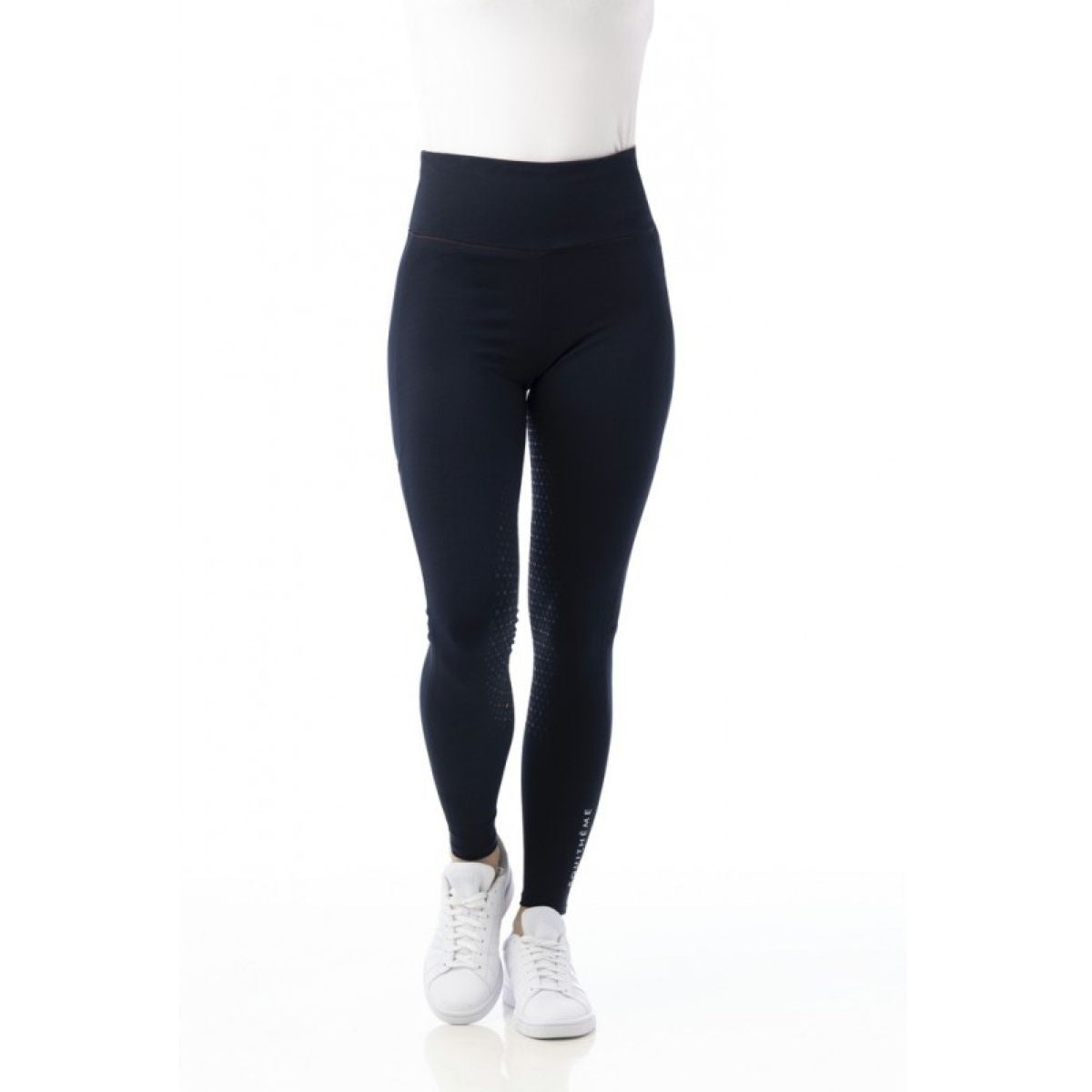EQUITHÈME Legging de Equitación Lyly Sin cordones Navy