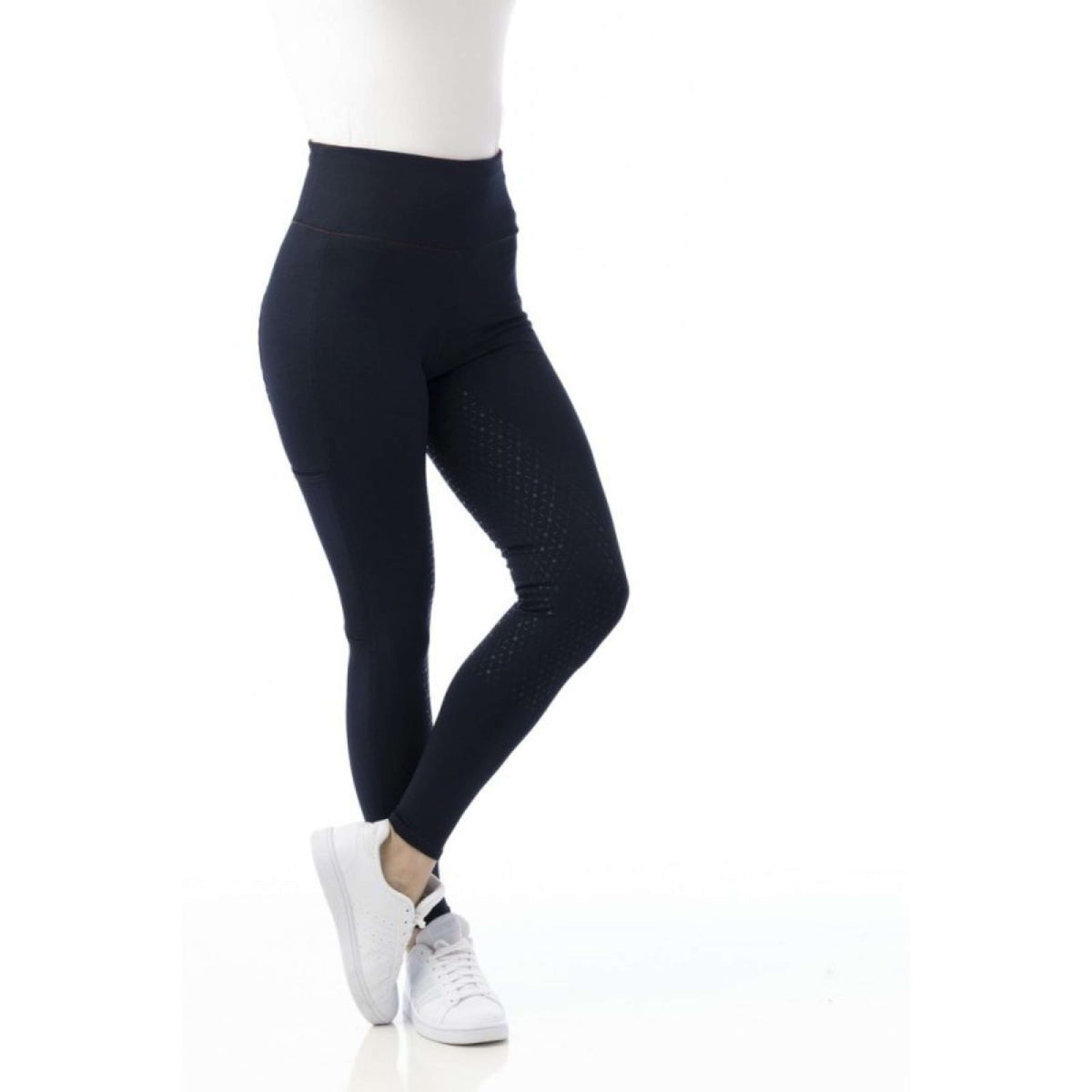 EQUITHÈME Legging de Equitación Lyly Sin cordones Navy