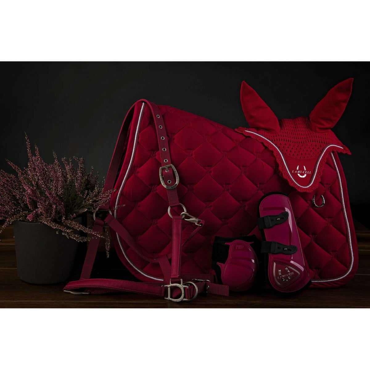 Lami-Cell Juego de Protectores de Tendones Rasberry