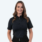 Elvera Equestrian Camiseta de entrenamiento EEVexa Manga Corta Negro