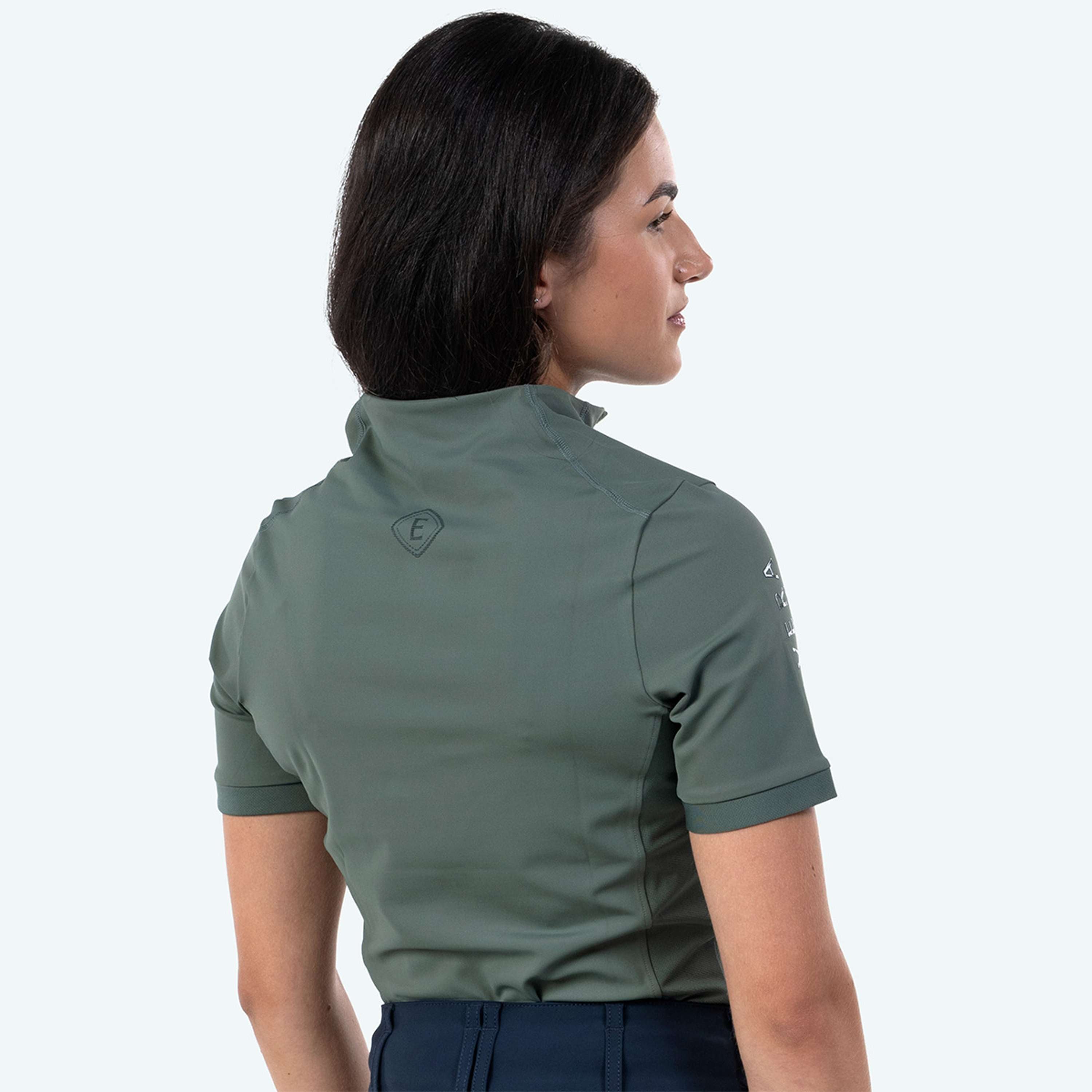 Elvera Equestrian Camiseta de entrenamiento EEVexa Manga Corta Oregano