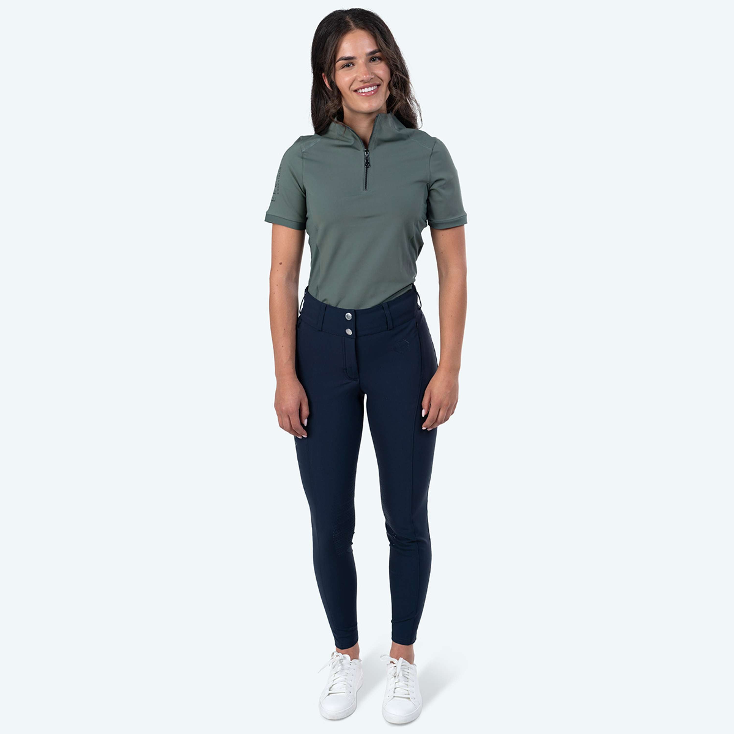 Elvera Equestrian Camiseta de entrenamiento EEVexa Manga Corta Oregano