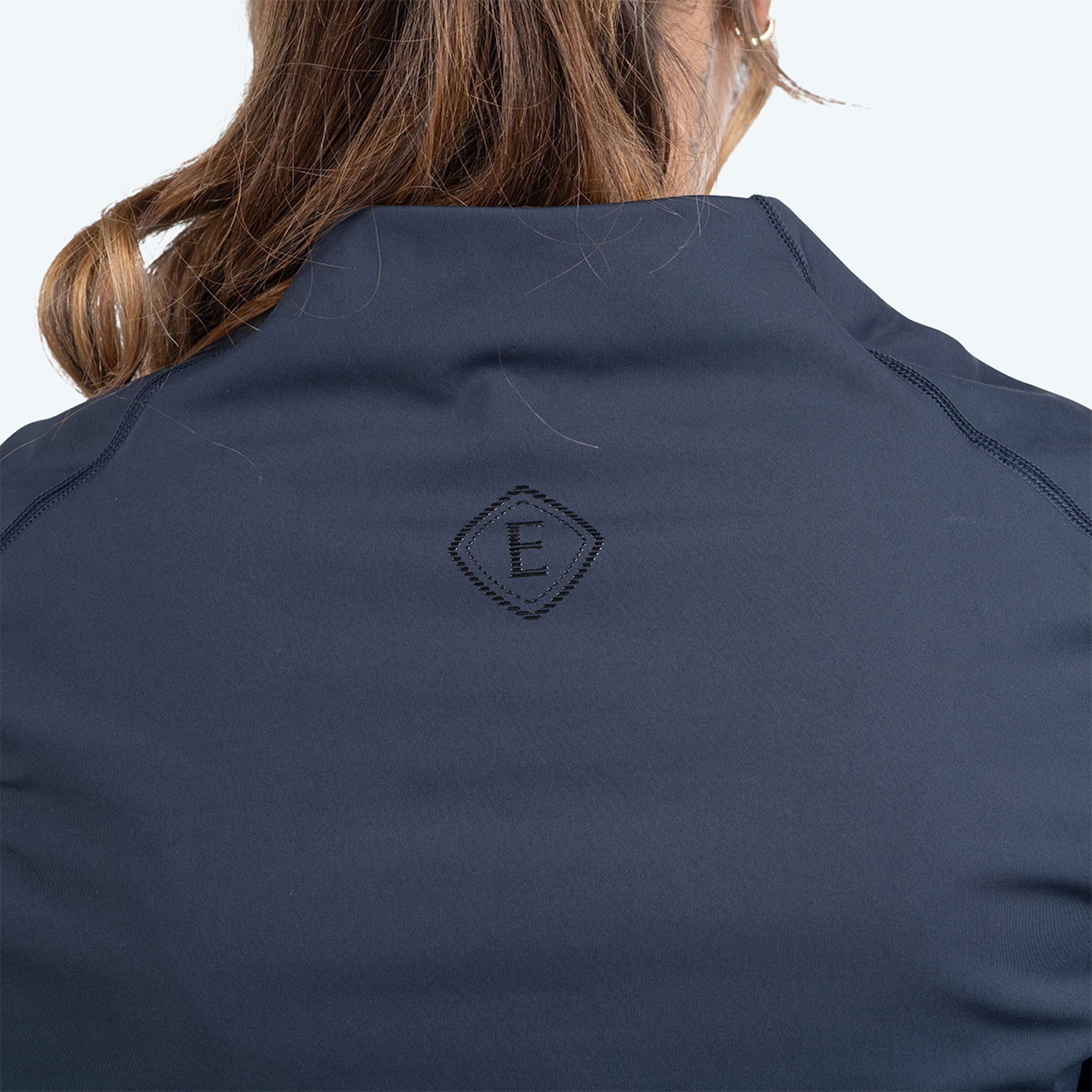 Elvera Equestrian Camiseta de entrenamiento EEMexa Manga Larga Navy