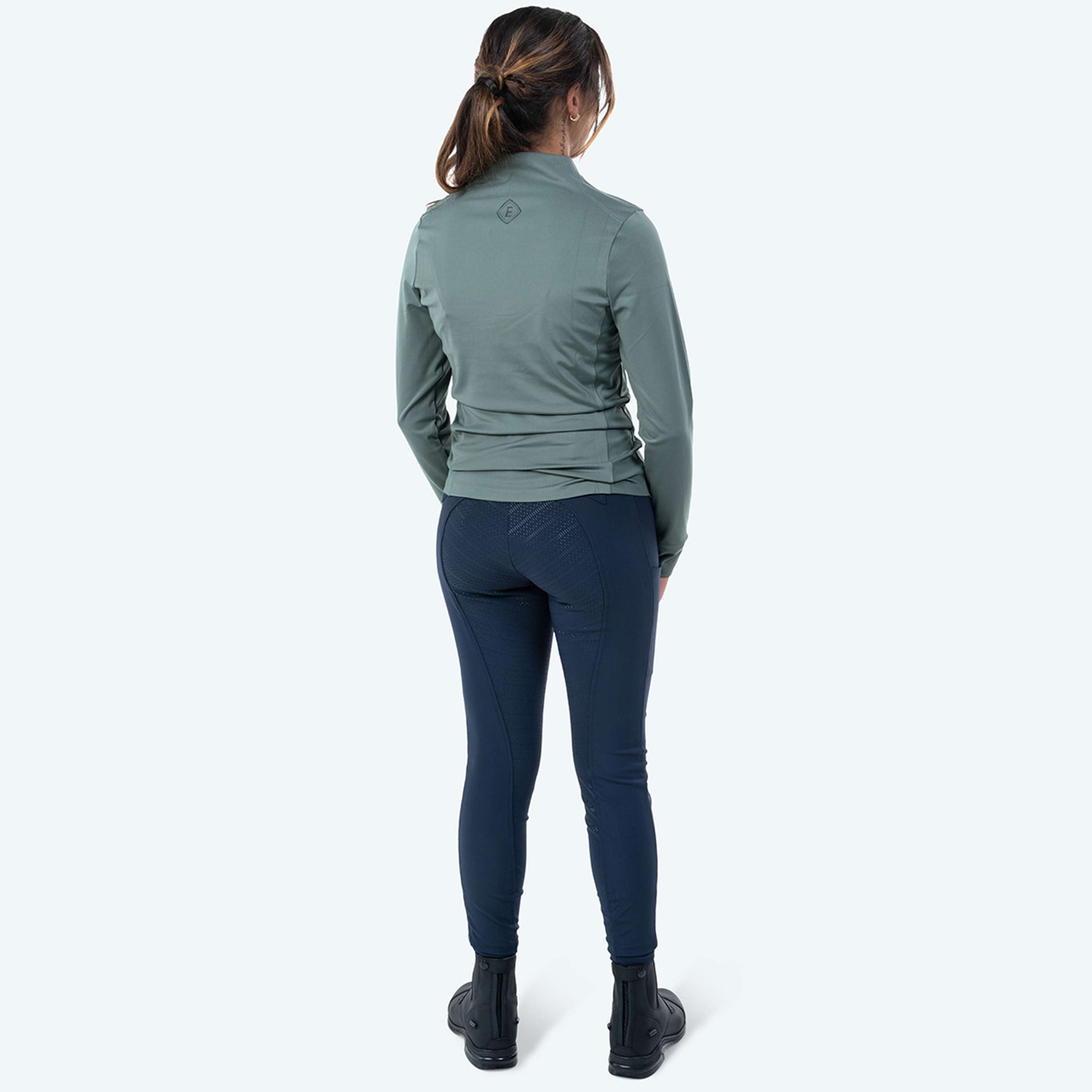 Elvera Equestrian Camiseta de entrenamiento EEMexa Manga Larga Oregano