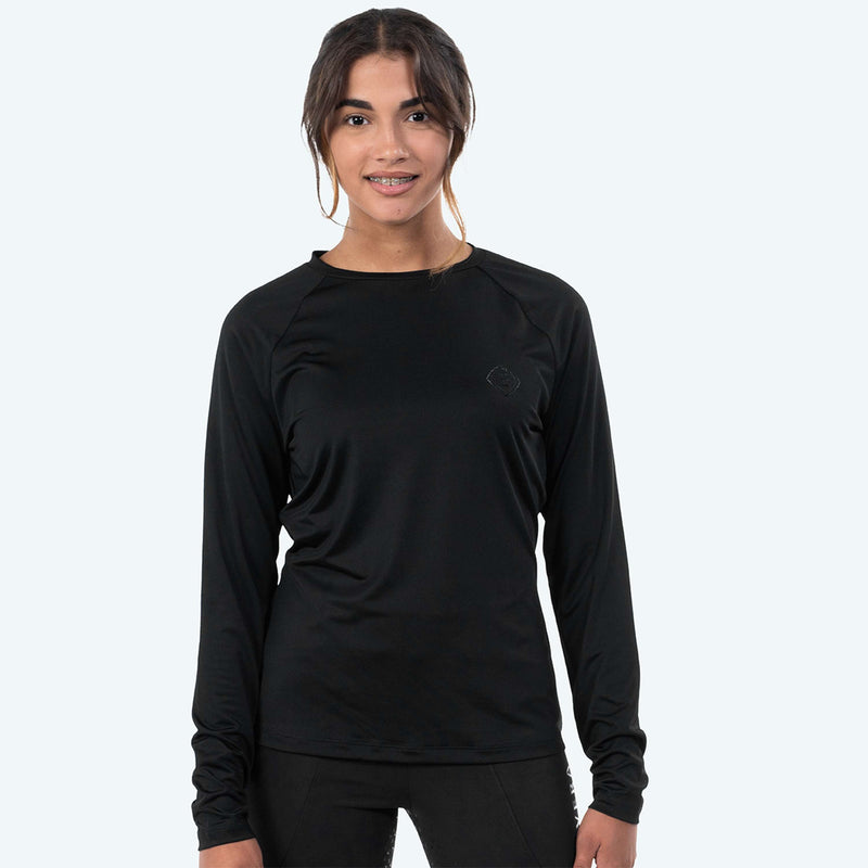 Elvera Equestrian Camiseta de rendimiento EELunara Negro