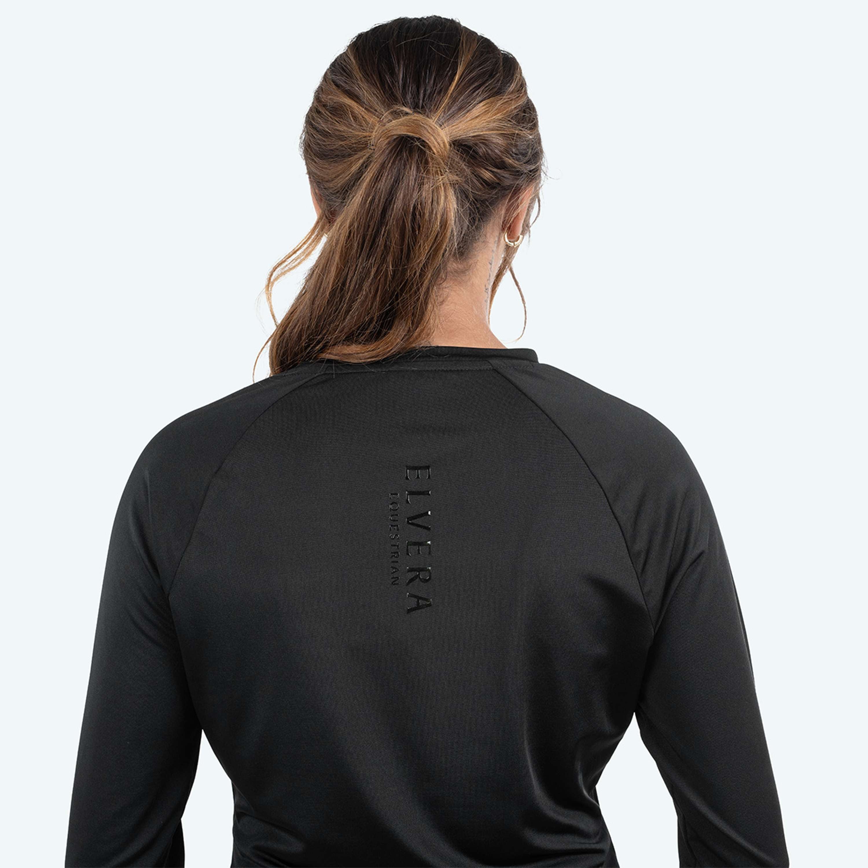 Elvera Equestrian Camiseta de rendimiento EELunara Negro