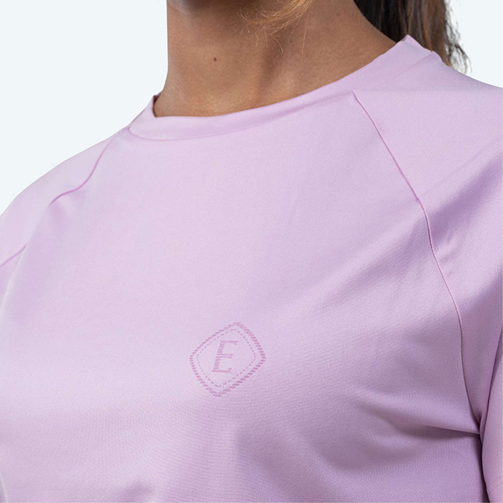 Elvera Equestrian Camiseta de rendimiento EELunara Lila Purple