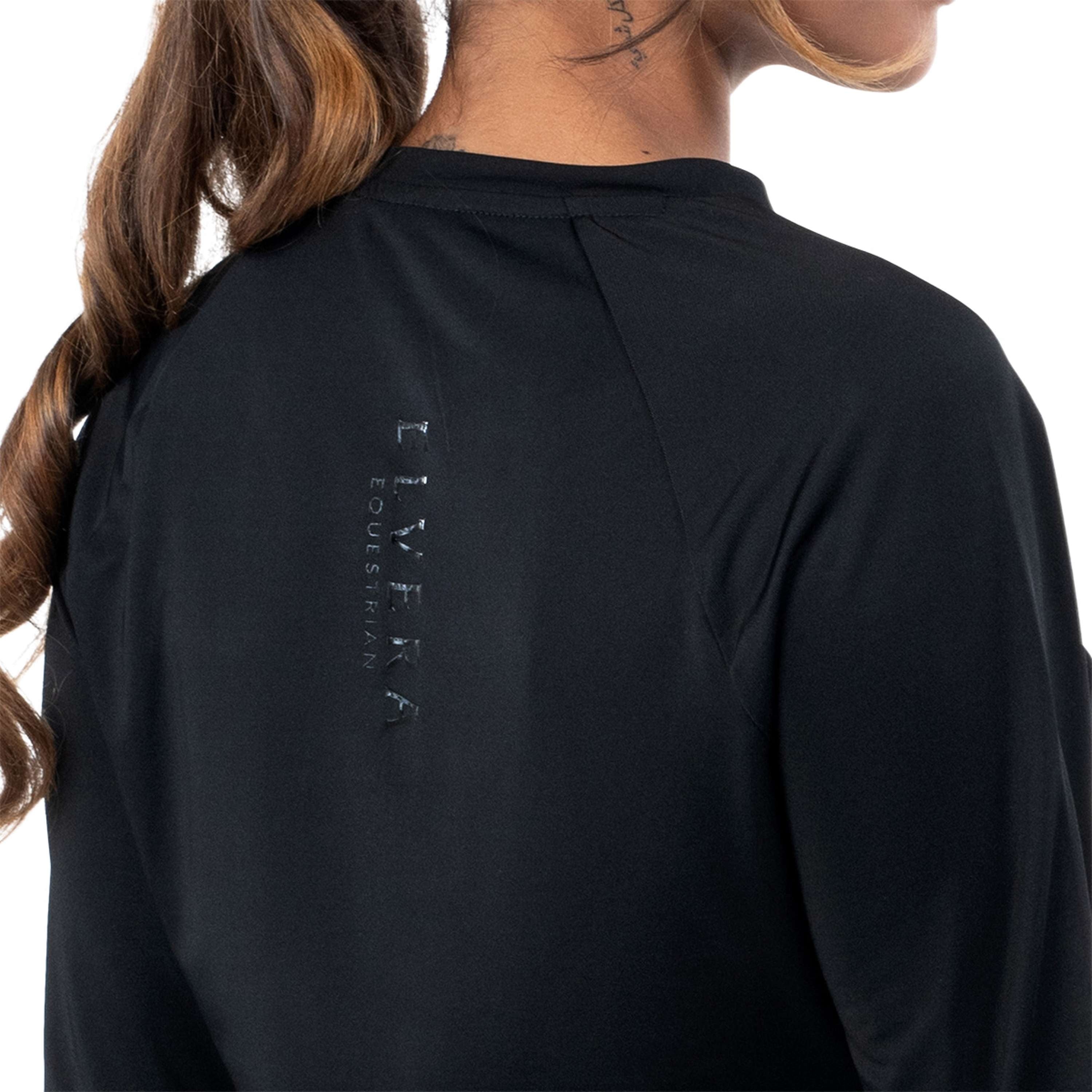 Elvera Equestrian Camiseta de rendimiento EENova Negro