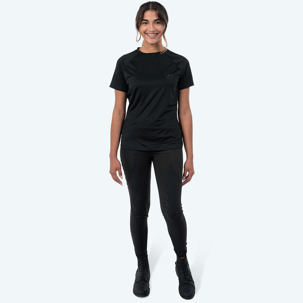 Elvera Equestrian Camiseta de rendimiento EENova Negro