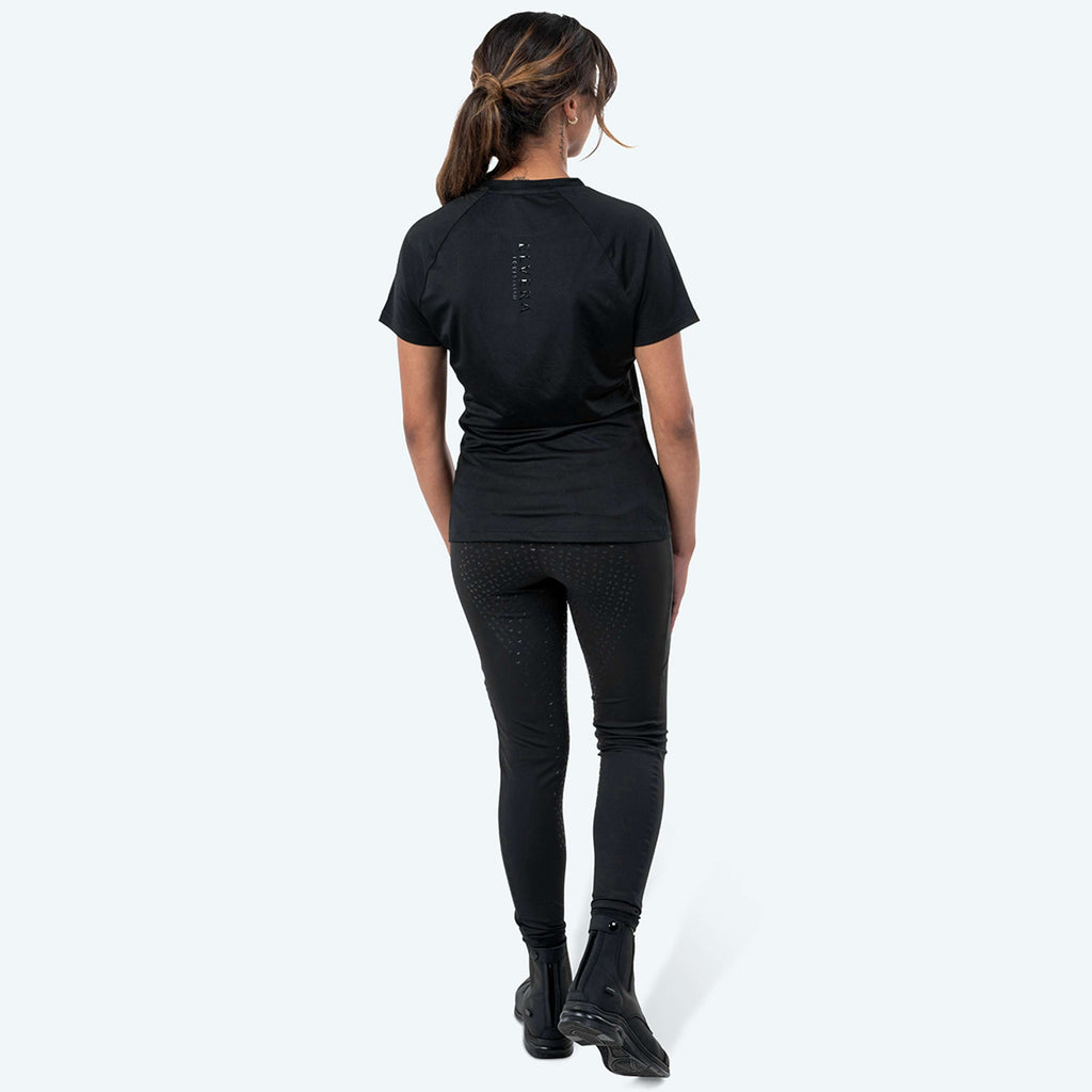 Elvera Equestrian Camiseta de rendimiento EENova Negro
