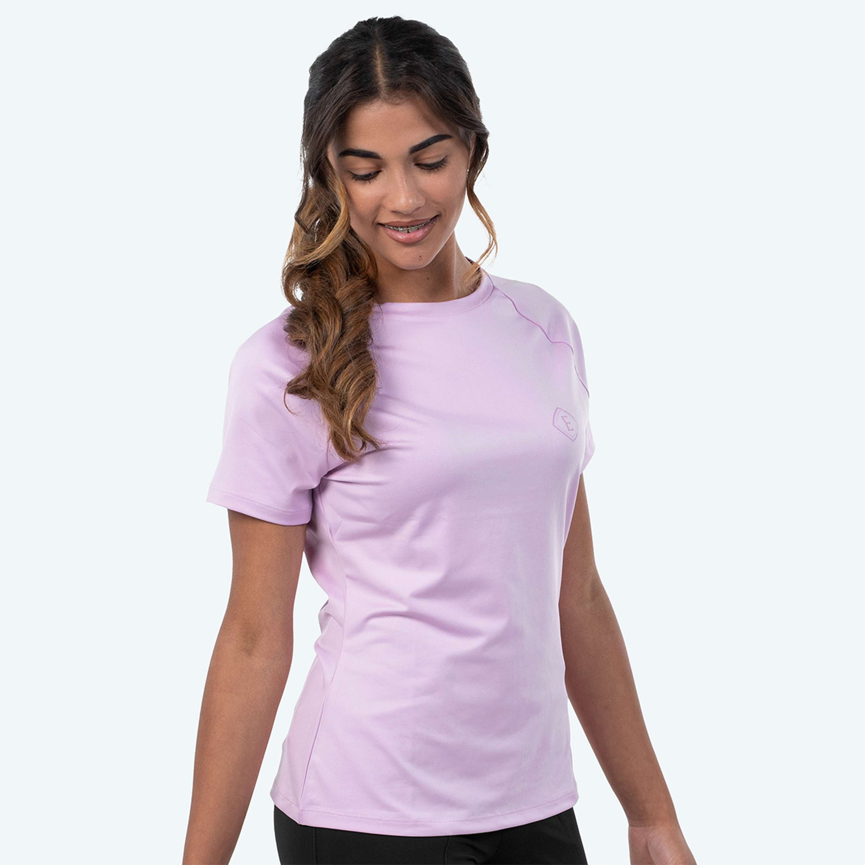 Elvera Equestrian Camiseta de rendimiento EENova Lila Purple