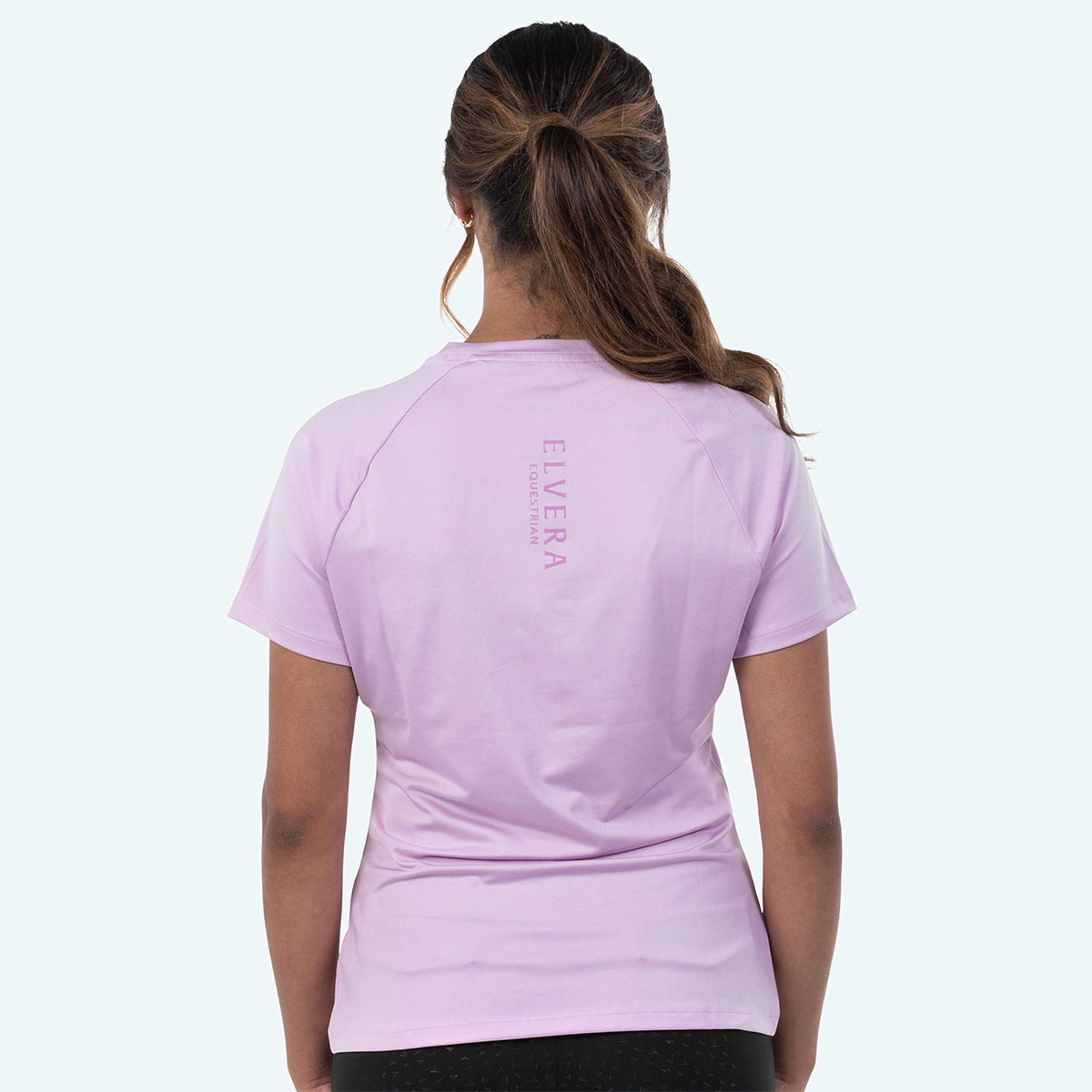 Elvera Equestrian Camiseta de rendimiento EENova Lila Purple