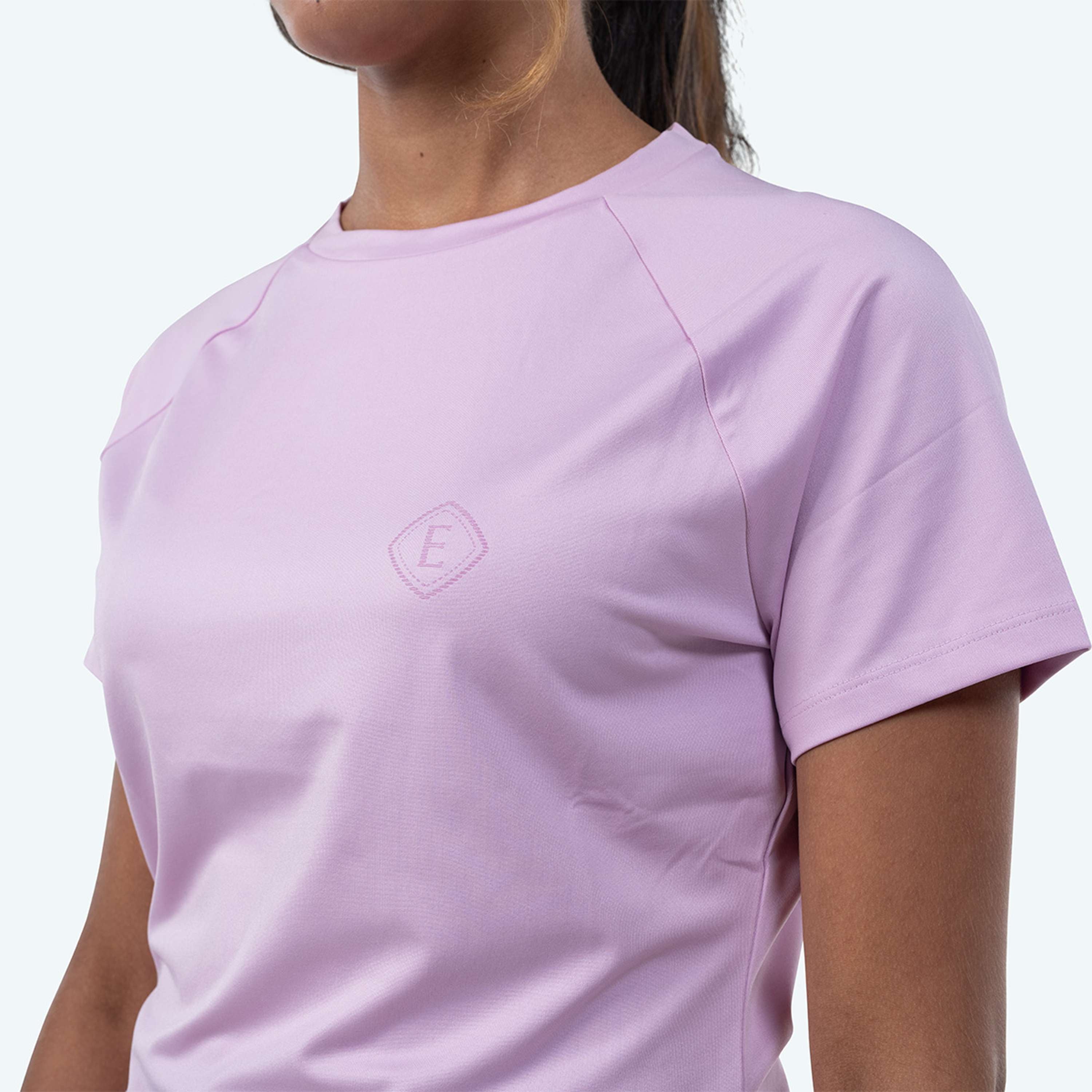 Elvera Equestrian Camiseta de rendimiento EENova Lila Purple
