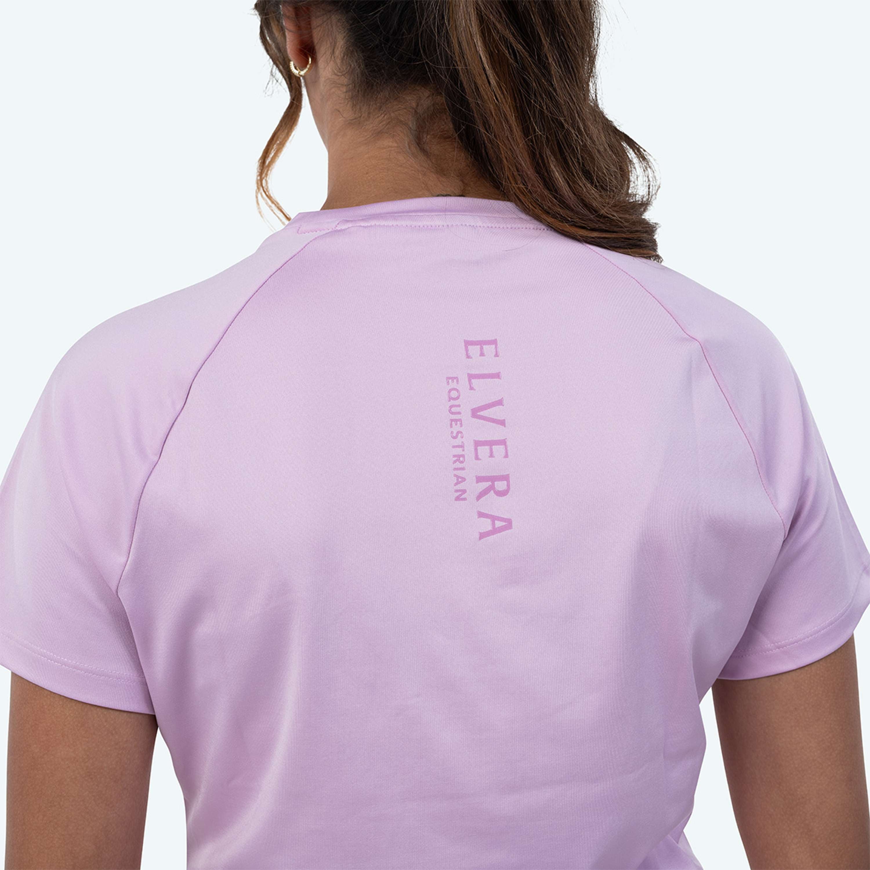 Elvera Equestrian Camiseta de rendimiento EENova Lila Purple