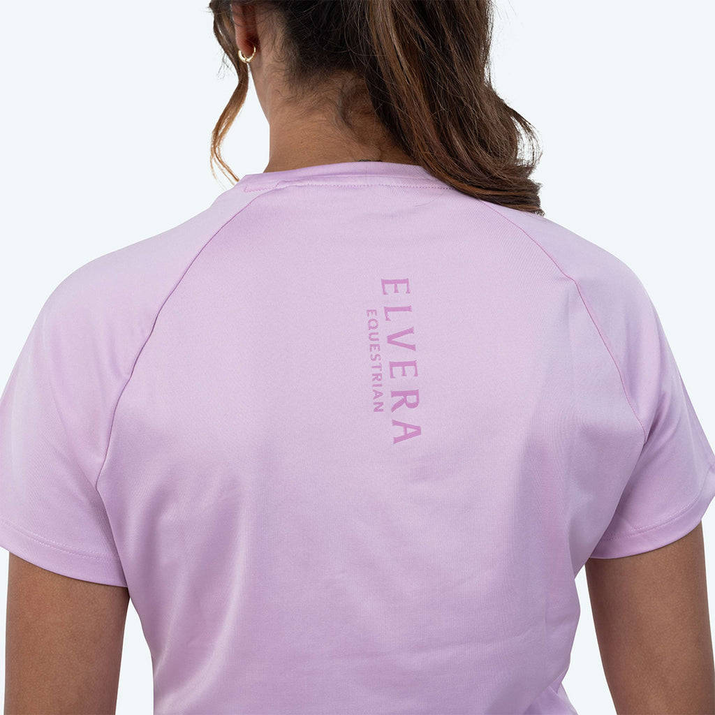 Elvera Equestrian Camiseta de rendimiento EENova Lila Purple