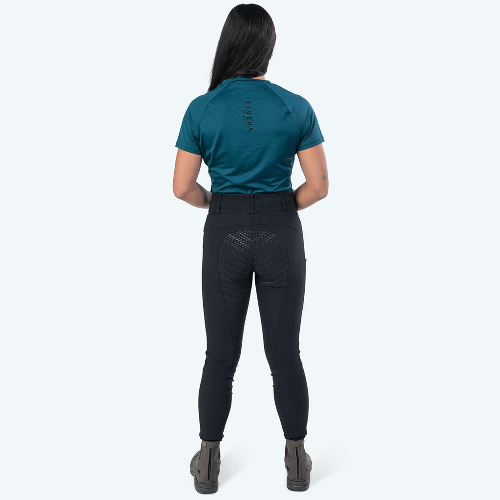 Elvera Equestrian Camiseta de rendimiento EENova Deep Teal