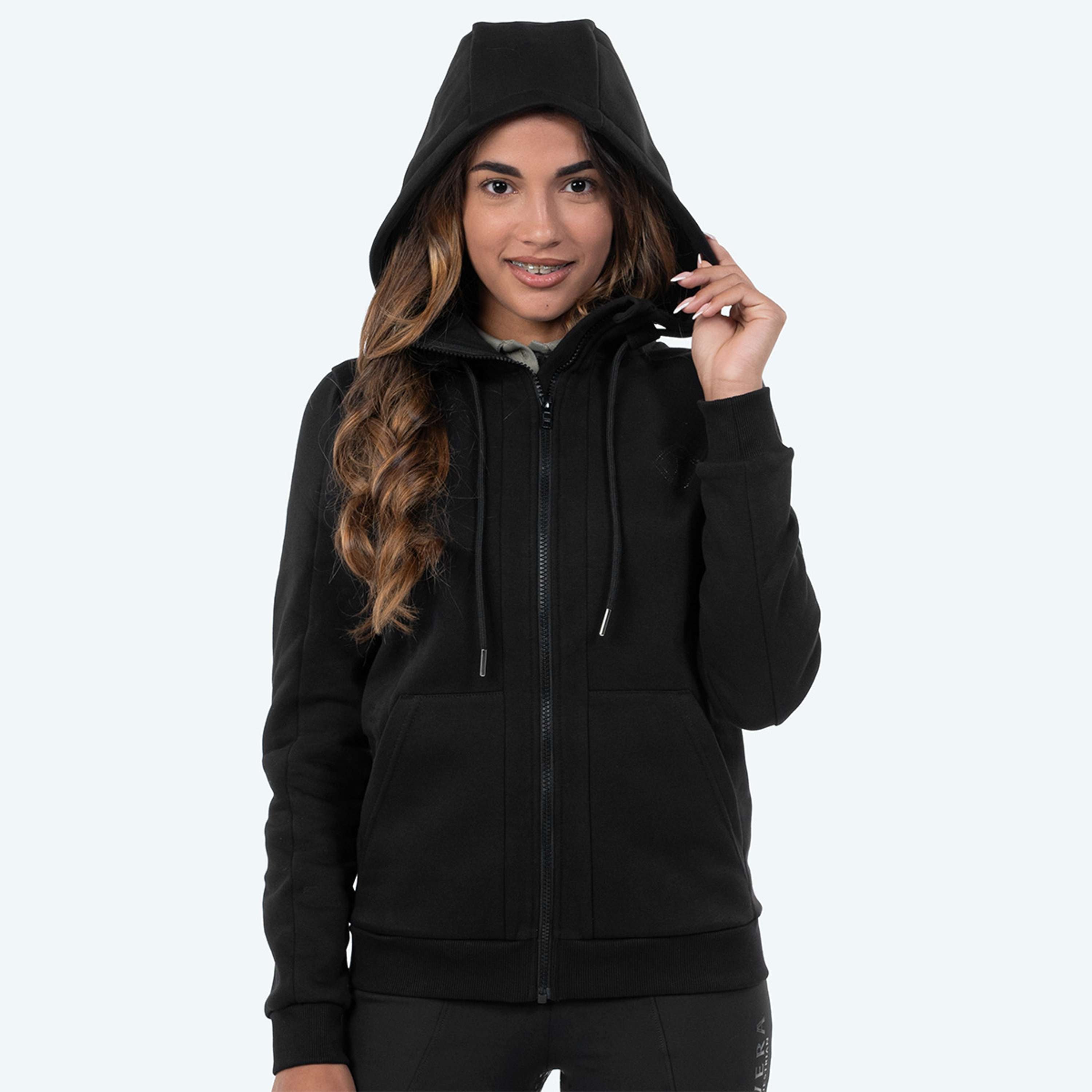 Elvera Equestrian Sudadera con capucha y cremallera EEValera Negro