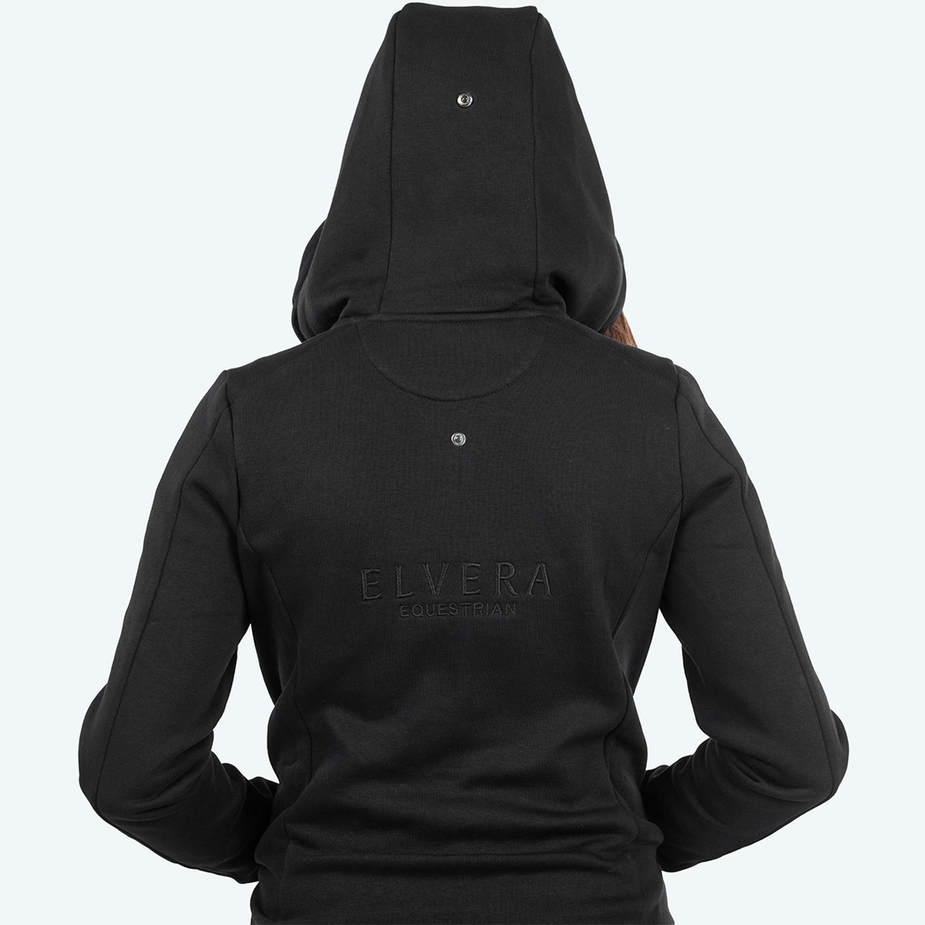 Elvera Equestrian Sudadera con capucha y cremallera EEValera Negro