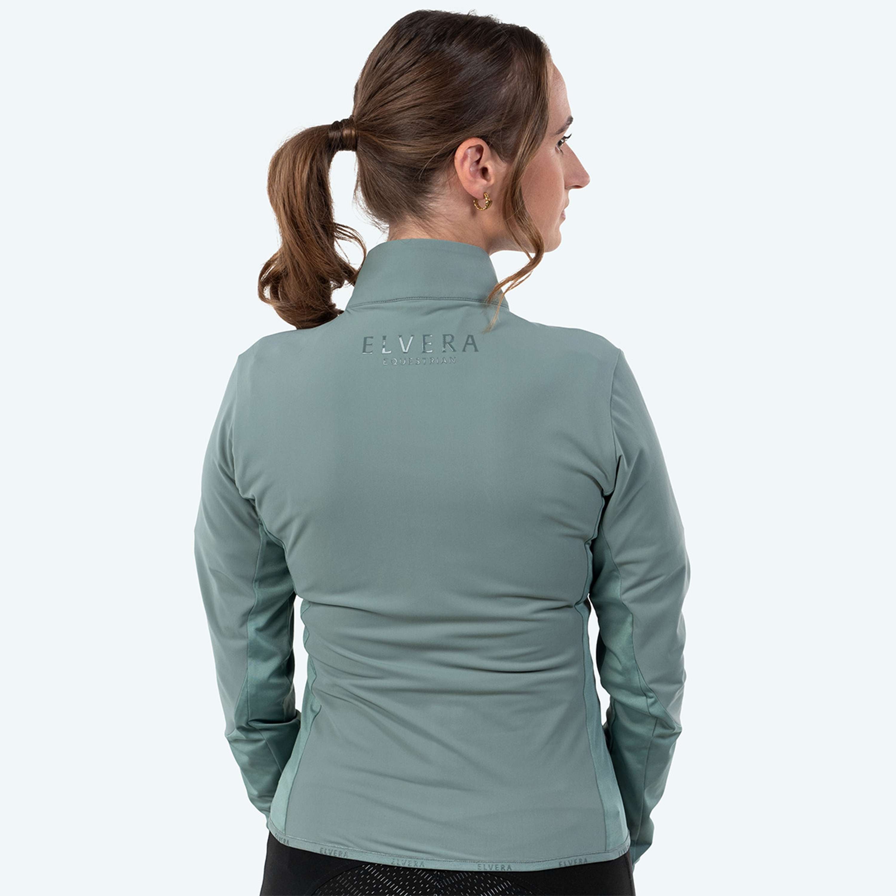 Elvera Equestrian Chaleco de Entrenamiento EEAveline Stormy Green