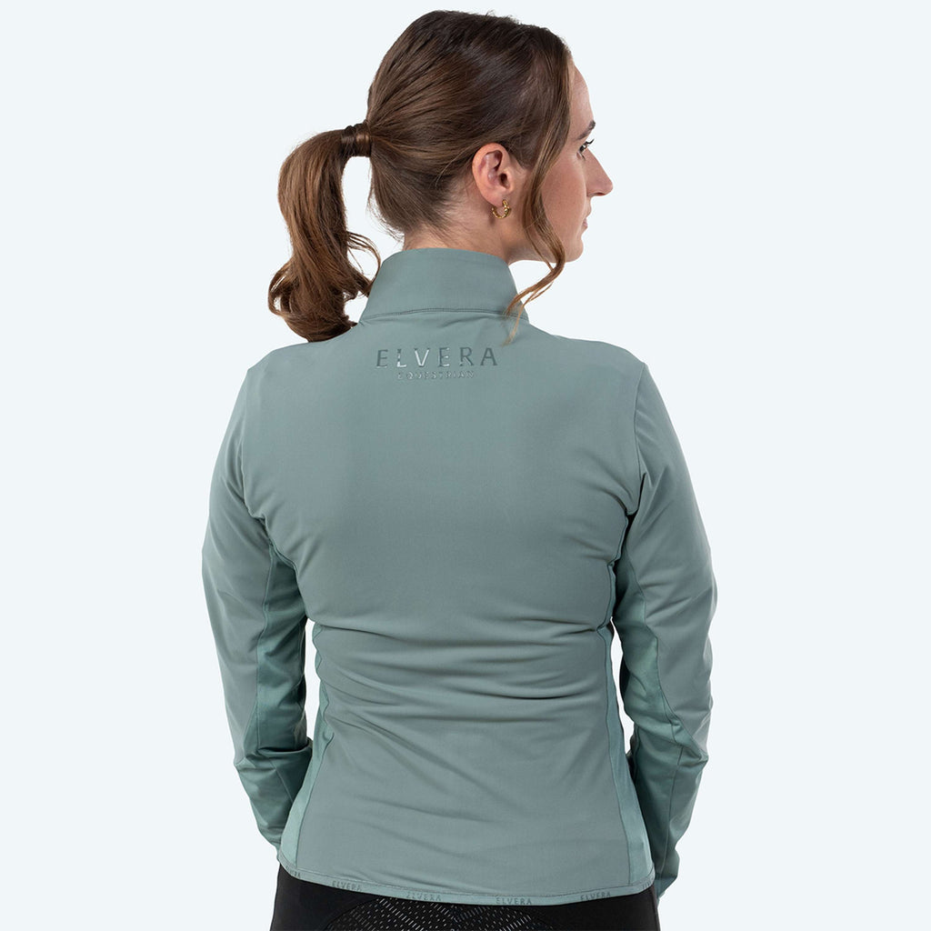 Elvera Equestrian Chaleco de Entrenamiento EEAveline Stormy Green