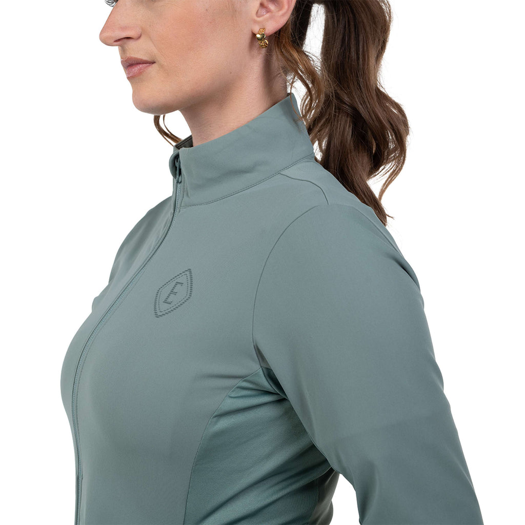 Elvera Equestrian Chaleco de Entrenamiento EEAveline Stormy Green