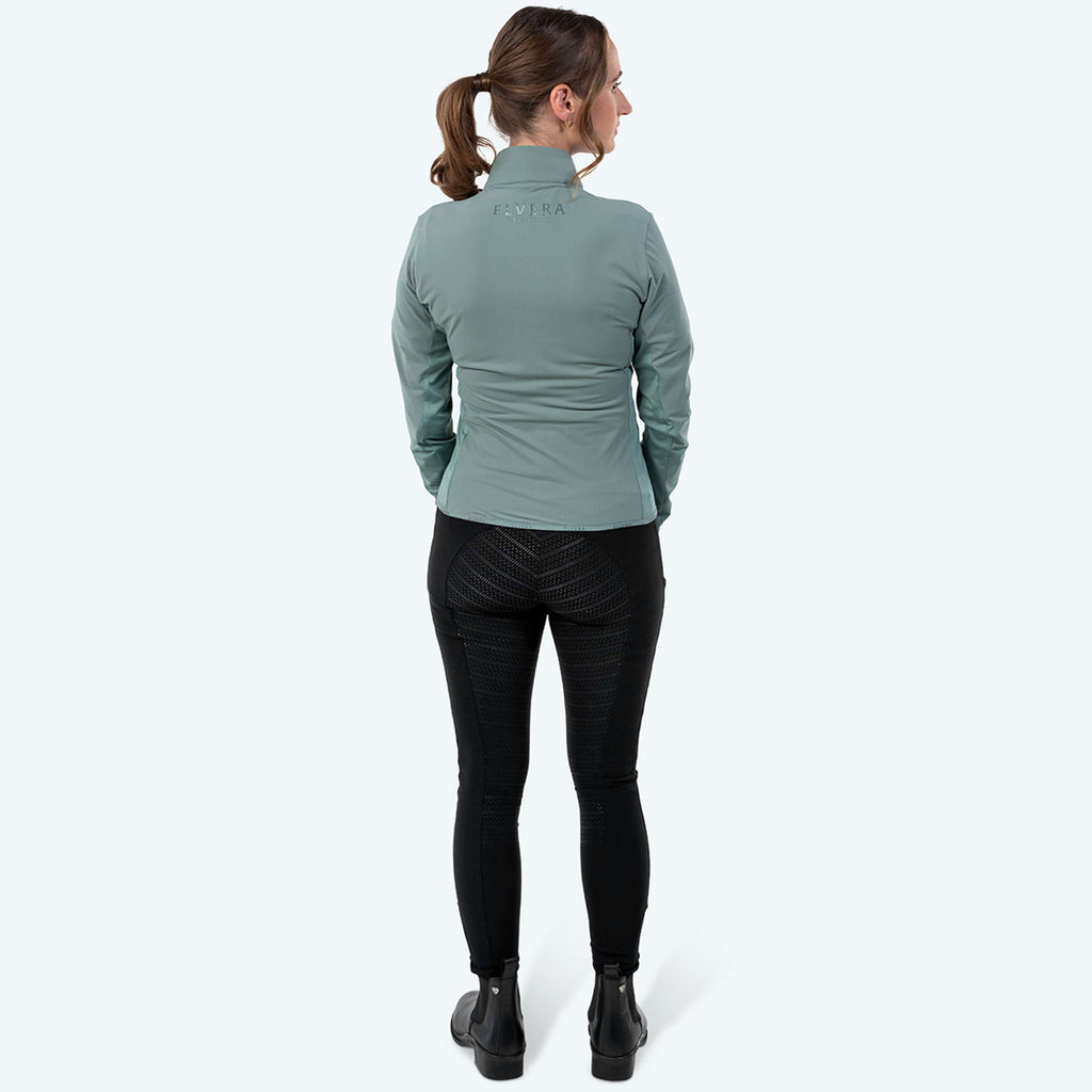 Elvera Equestrian Chaleco de Entrenamiento EEAveline Stormy Green