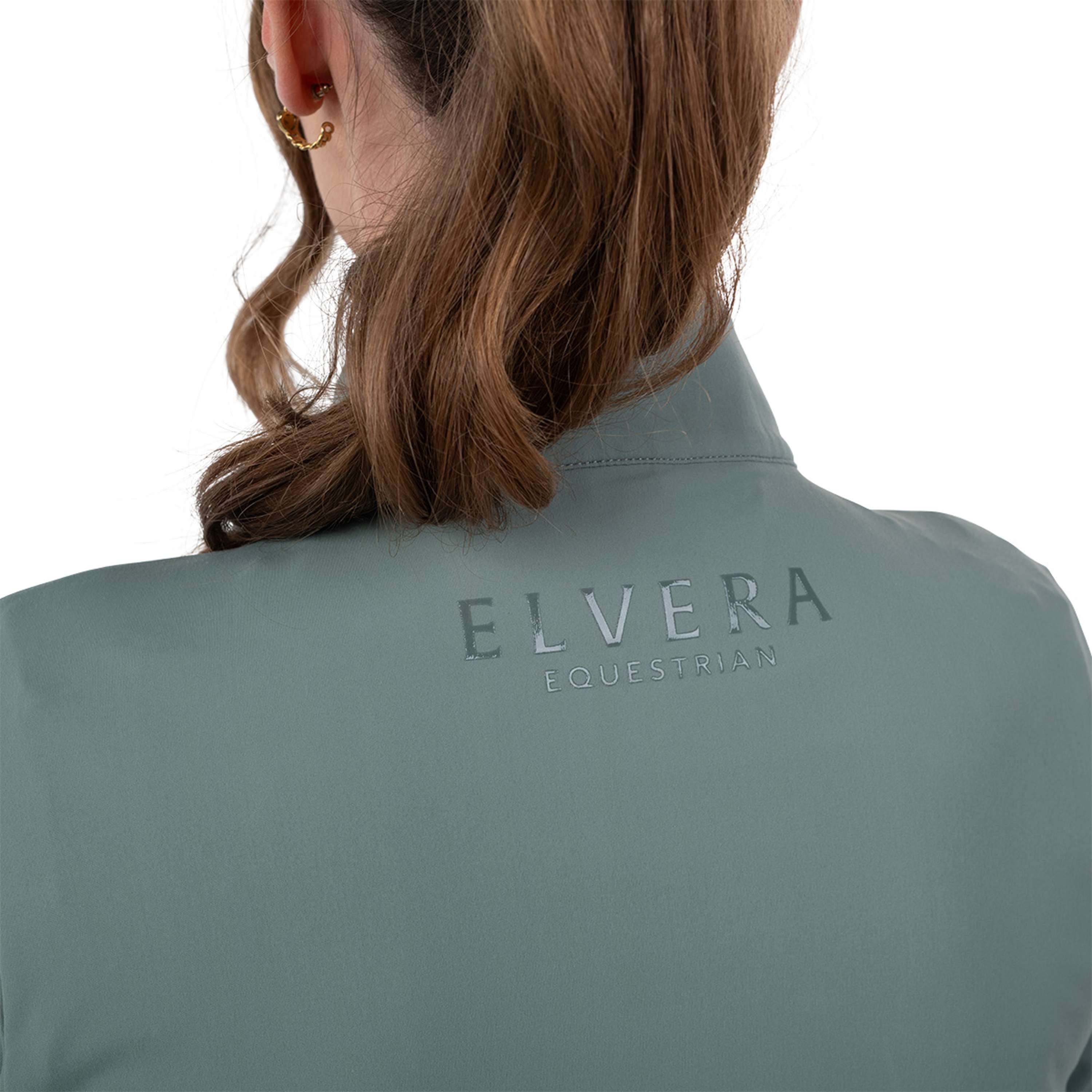 Elvera Equestrian Chaleco de Entrenamiento EEAveline Stormy Green