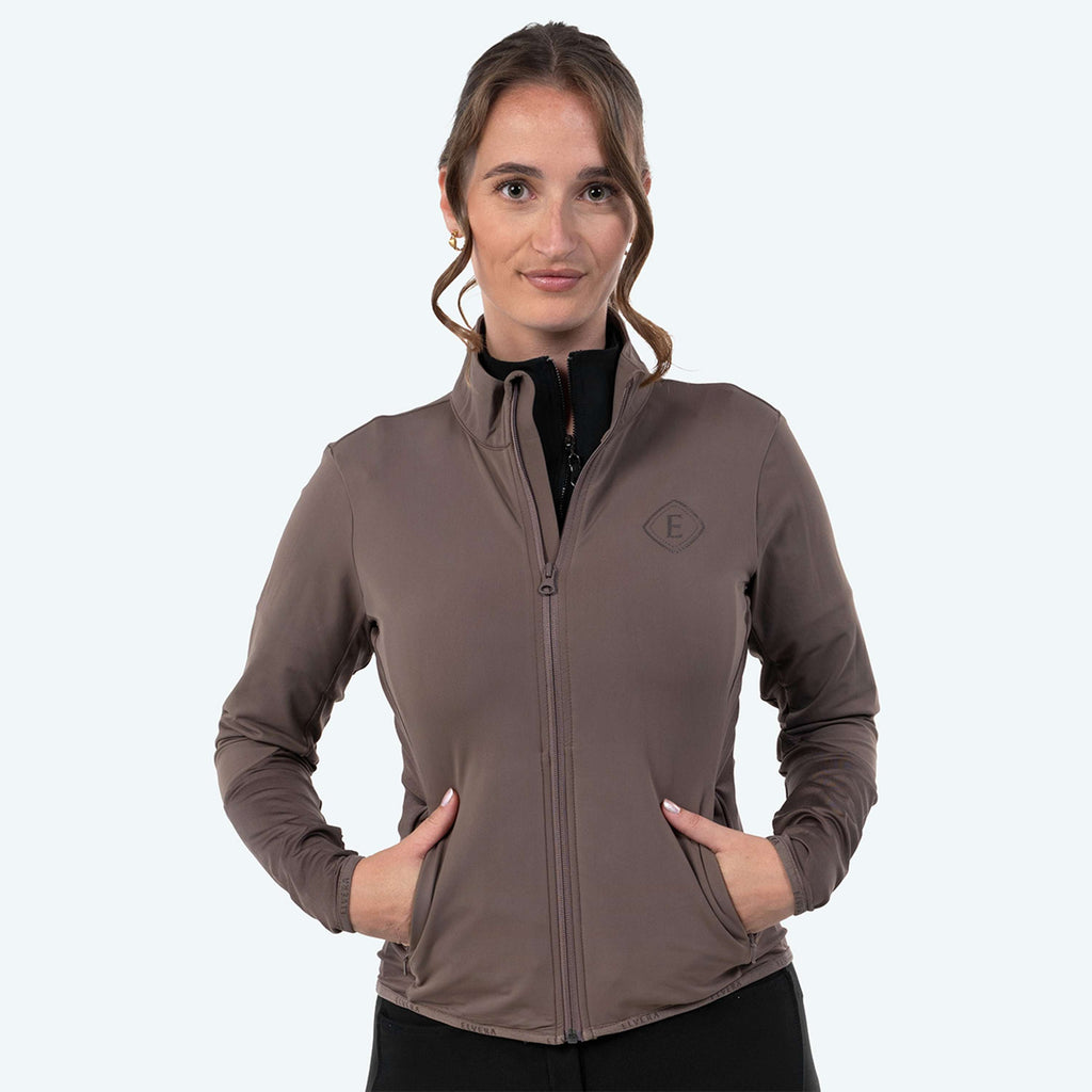 Elvera Equestrian Chaleco de Entrenamiento EEAveline Dark Taupe