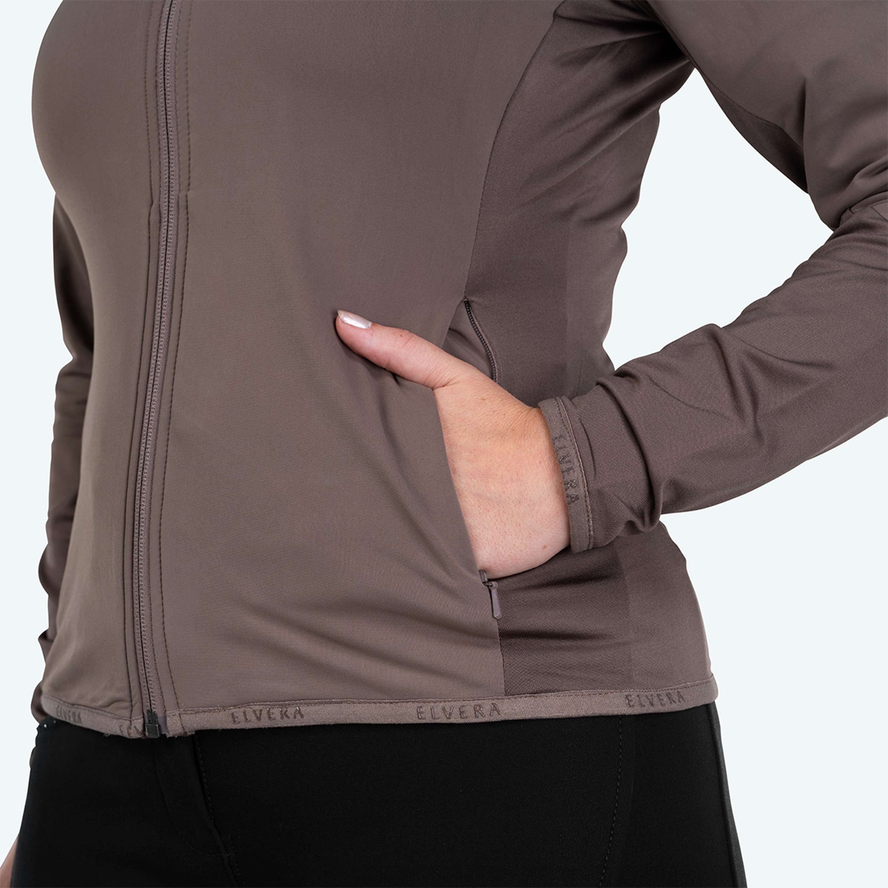 Elvera Equestrian Chaleco de Entrenamiento EEAveline Dark Taupe