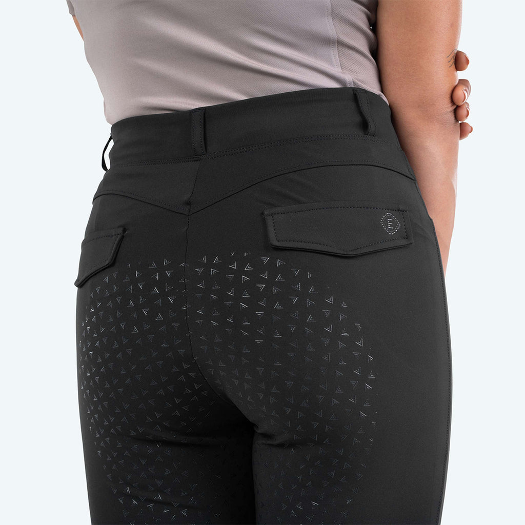 Elvera Equestrian Legging de Equitación Motion Solid Black