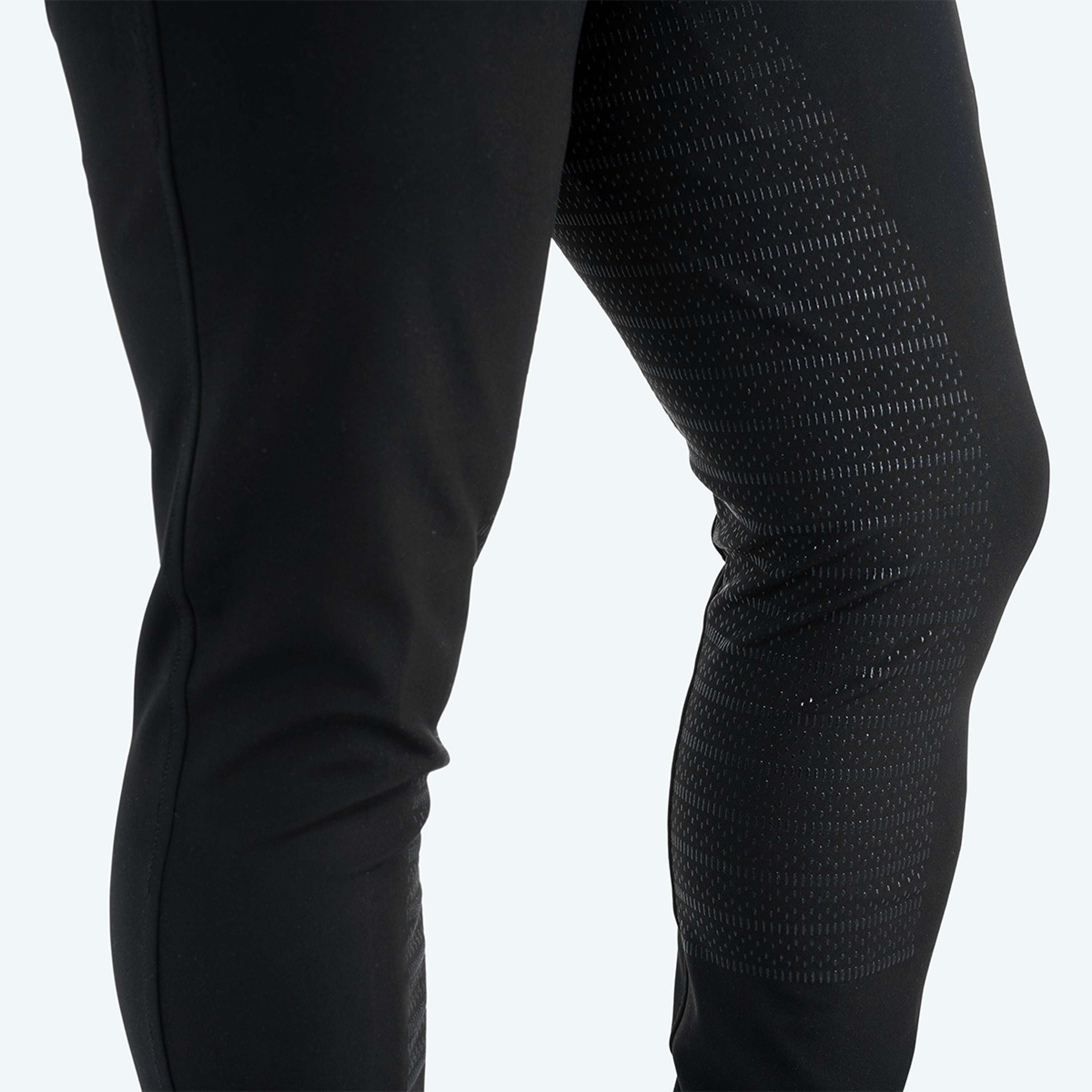 Elvera Equestrian Pantalón de Equitación Dual Core Pro Hombres Negro