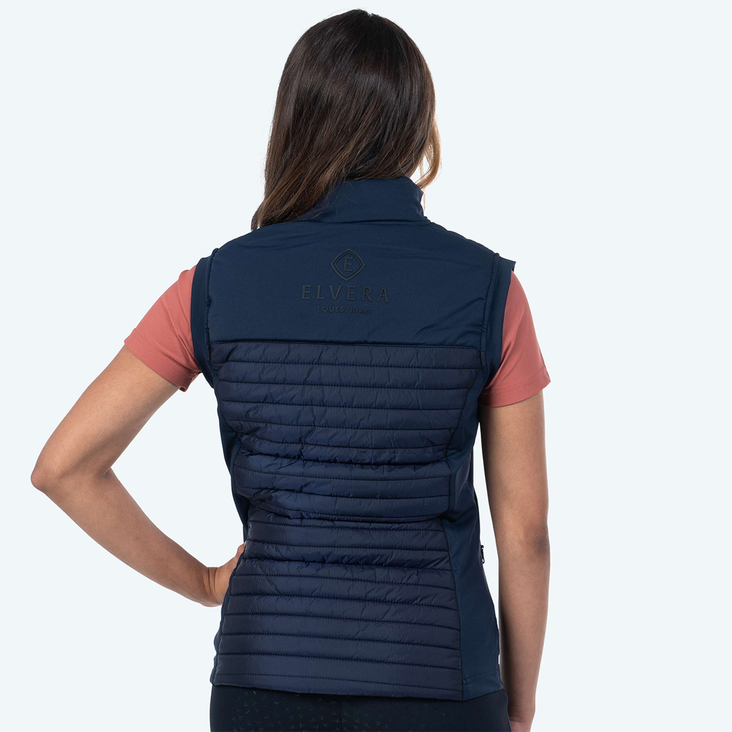 Elvera Equestrian Chaleco EEBaroness Metalic Navy