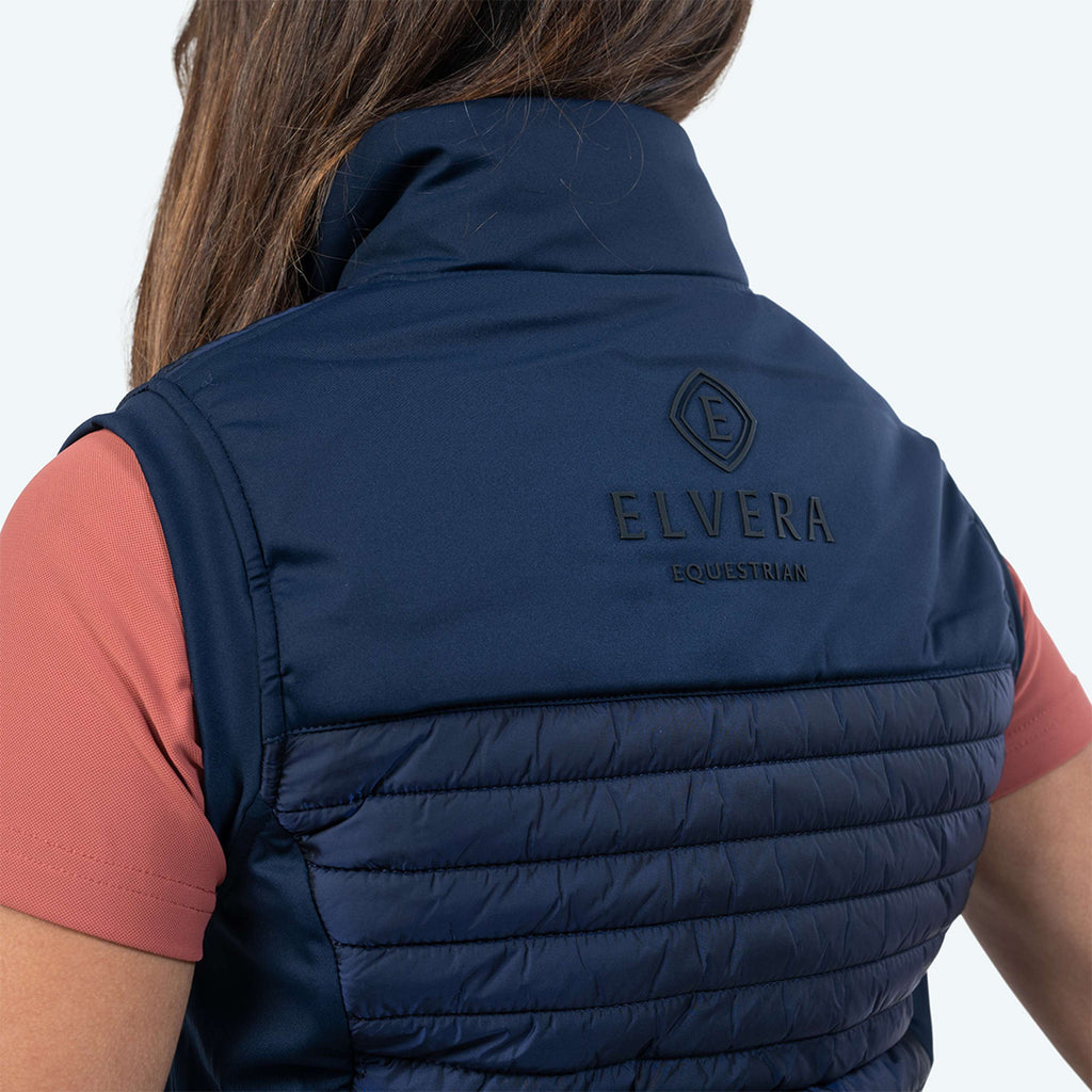 Elvera Equestrian Chaleco EEBaroness Metalic Navy